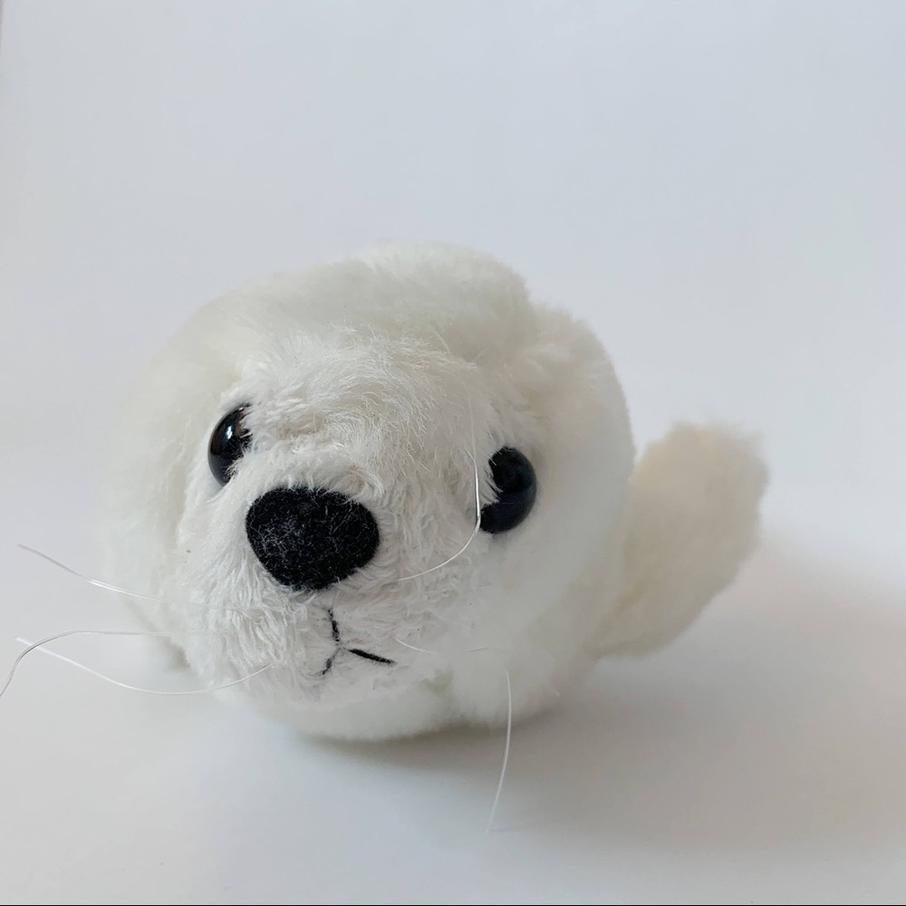 White Seal Plush